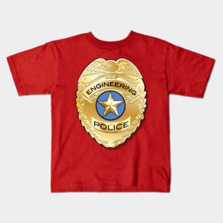 Engineering Police Kids T-Shirt